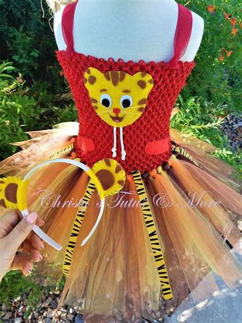 Daniel Tiger Tutu Dress/daniel Tiger Outfit/daniel Tiger | Etsy