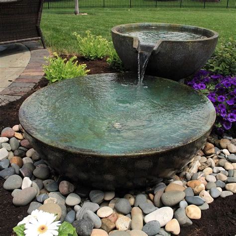 Aquascape Spillway Bowl and Basin Landscape Fountain Kit | Waterfalls ...