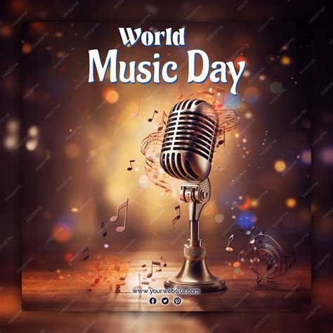 World Music Day Celebration | Premium AI-generated PSD