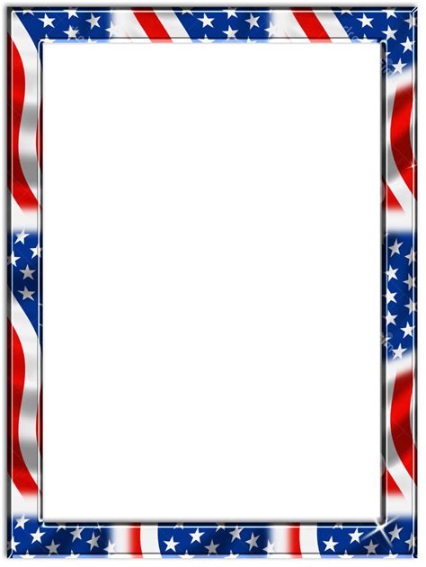 Patriotic Border - Cliparts.co