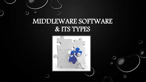 What is Middleware software and its types?