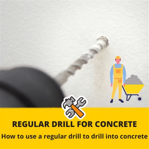 How To Drill Into Concrete With A Regular Drill (3 Step Guide ...