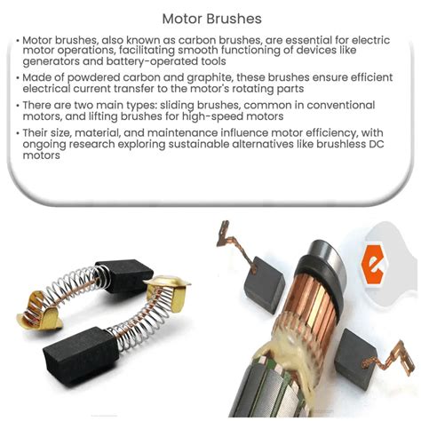 Motor Brushes | How it works, Application & Advantages