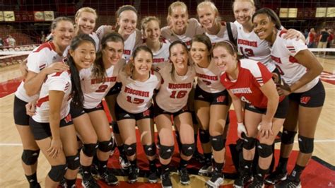 Watch Wisconsin Female Volleyball Players Topless Photos and Videos ...