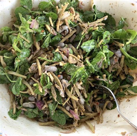 Recipe of Manipur's Popular Salad 'Yongchak Singju' made with Stink ...