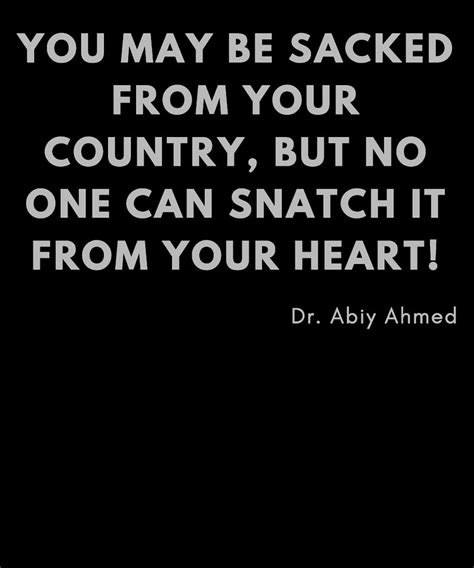 Dr. Abiy Ahmed Quote - Etsy