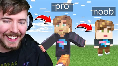 Mini MrBeast Minecraft Skin - Small Minecraft Statue - Statue Tutorial ...