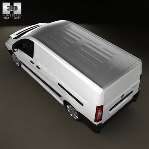 3d van fiat scudo model