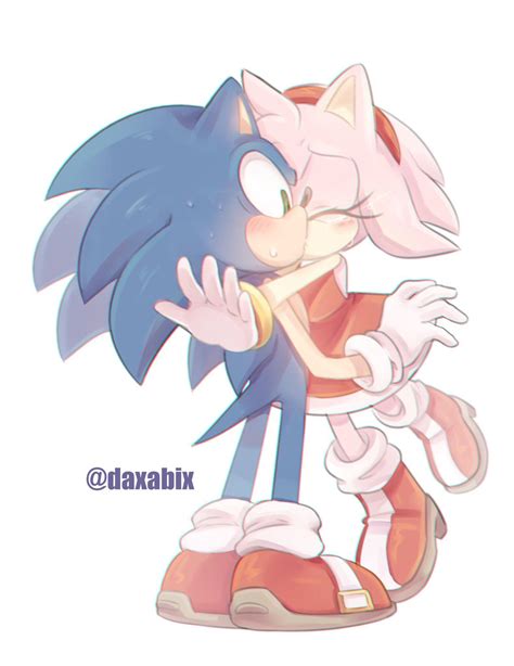 Sonic Sonamy Kissing