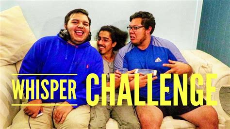 WHISPER CHALLENGE - YouTube