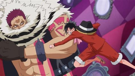 When does Luffy fight Katakuri?