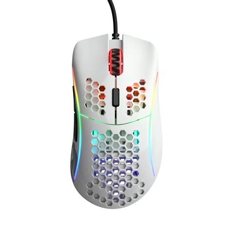 Buy Glorious Model O (Matte White) Regular 67 Grams RGB Gaming Mouse ...