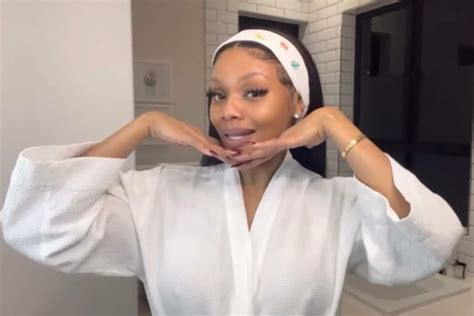 Bonang Matheba Shares the Results of Her Latest Skincare Routine ...