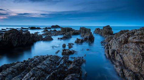 Rocas en el mar Fondo de pantalla ID:6748