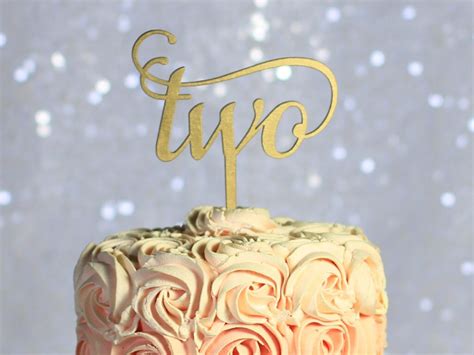 Gold Number Cake Topper Birthday Party Cake Topper - Etsy