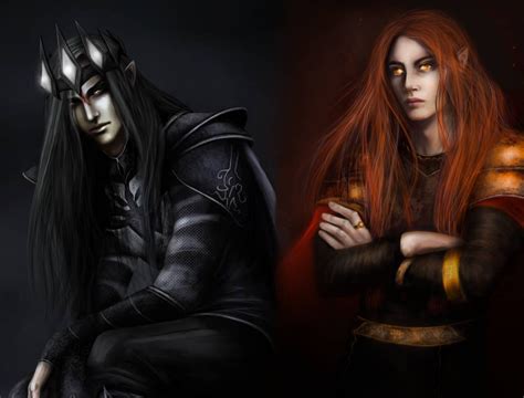 Morgoth and Sauron by SaryaN94 | Morgoth, Melkor morgoth, Melkor