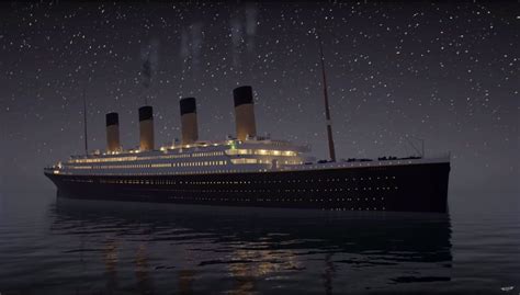 The Real Titanic Sinking Video