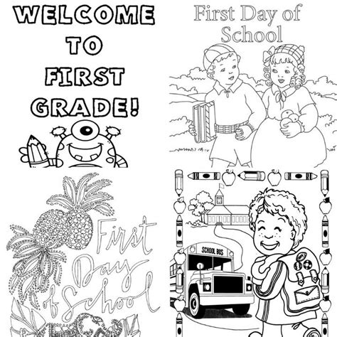 First Day Of Fall Coloring Pages