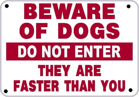 Funny, Signs and Beware of dog on Pinterest