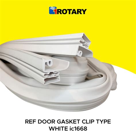 1Rotary Ref Door Gasket Clip Type White 9.24 ft per length | Lazada PH