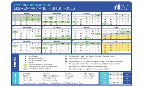 Chicago Cps Calendar 2022 2023 - Image to u