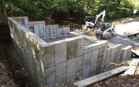 Hillside Garage Addition | Hughes Construction House Built Into ...