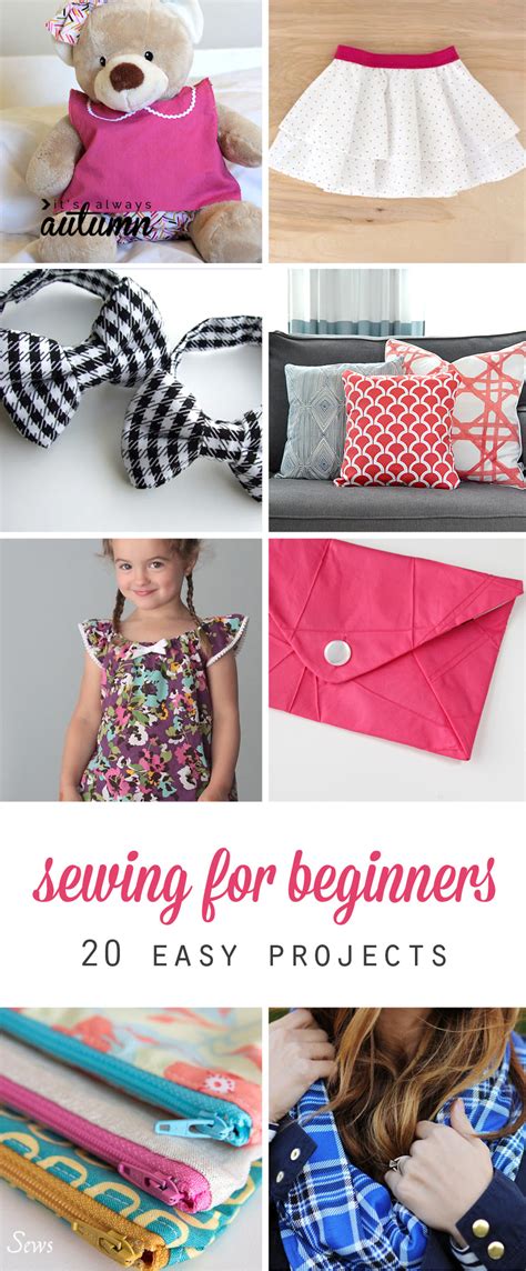 8+ Easy Sewing Projects For Beginners - IjeomaAnnabelle