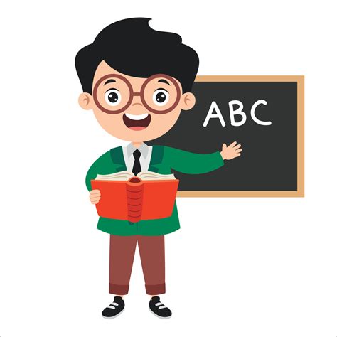 Cartoon Drawing Of A Teacher 5519978 Vector Art at Vecteezy