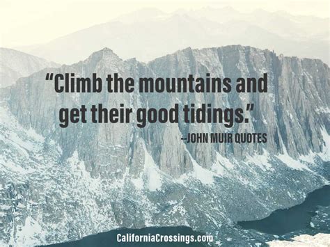 John Muir Quotes Mountains