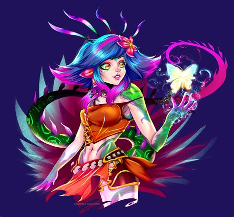 ArtStation - Neeko Fan-Art, Gabriela Gogonea League Of Legends ...