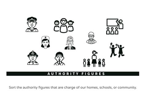 Authority Figures Sort Free Activities online for kids in 2nd grade by ...