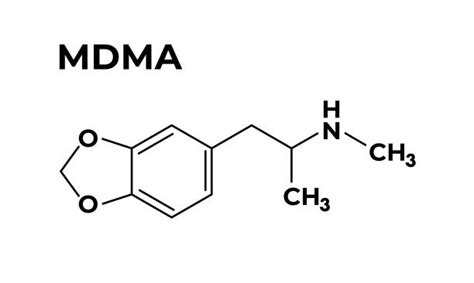 Mdma Molecule Tattoo