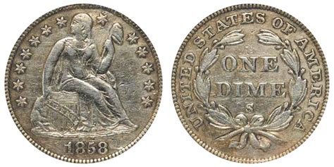 Why Coin Collectors Should Consider the 1858-S Seated Liberty Dime ...