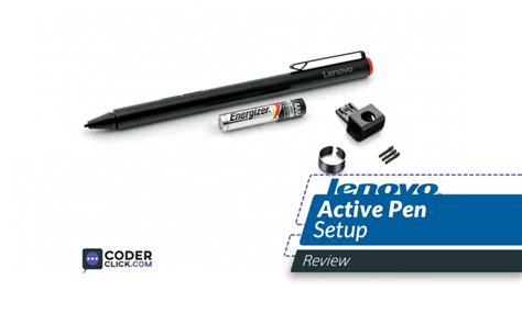 Lenovo Active Pen Setup For 1 and 2: With Guidance And Easy Instructions