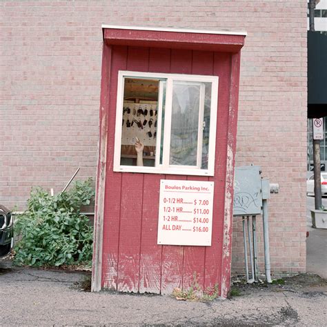 Pittsburgh Parking Lot Booths and Their Attendants - The Photoville FENCE