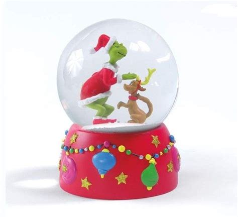 How the Grinch Stole Christmas Snow Globe | Snow globe | Pinterest ...