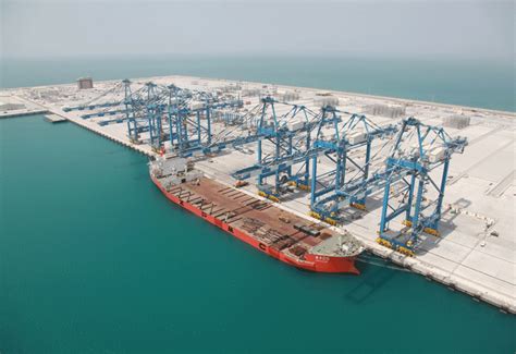 Khalifa Port gets final batch of container cranes - Construction Week ...