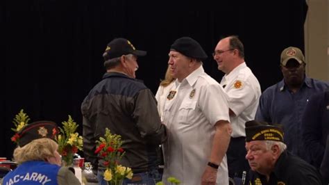 Hundreds of Vietnam War veterans honored Wednesday for 50th anniversary ...