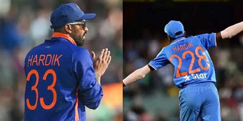 Explained: Here's Why Hardik Pandya Changed His Jersey Number From 228 ...