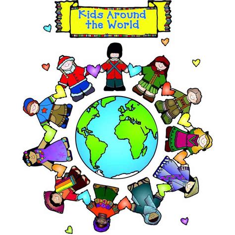 DJ Inkers Elementary School Kids Around the World Design Bulletin Board ...