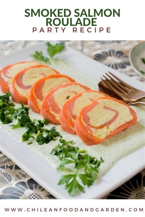 Smoked Salmon Roulade with Cream Cheese and Avocado Cream - Pilar's ...