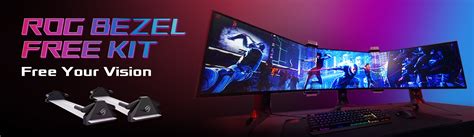 Bezel Free Kit Compatible | Gaming monitors｜ROG - Republic of Gamers ...