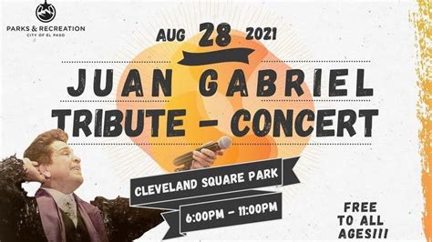 El Paso's Cleveland Square Park to host Juan Gabriel tribute concert - KVIA