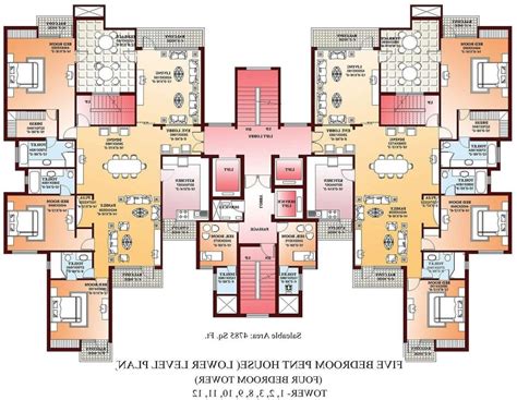 Awesome 10 Bedroom House Floor Plans - New Home Plans Design