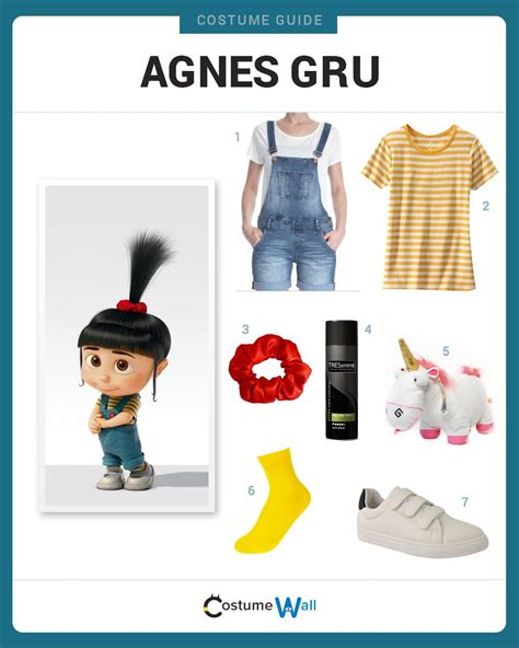 Dress Like Agnes Gru | Disney halloween costumes, Halloween costume ...