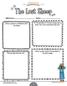 Bible Parable: The Lost Sheep | The lost sheep, Bible parables, Book ...