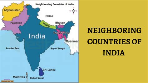 Neighbouring Countries Of India: Capitals, Map, Geographical Features ...