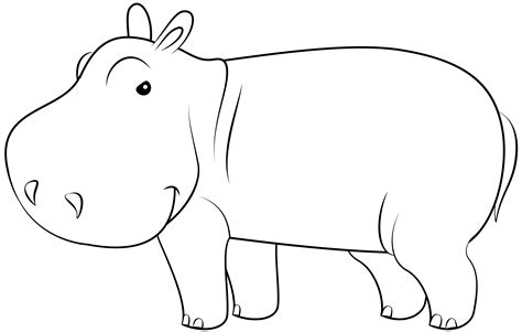 Hippo Printable Template | Free Printable Papercraft Templates