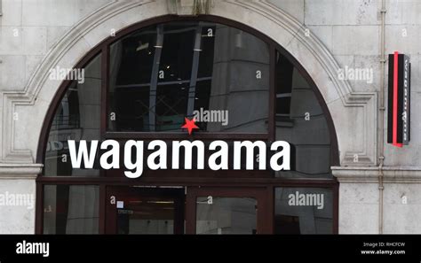 Wagamama logo hi-res stock photography and images - Alamy