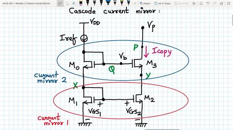 Analog VLSI Design Lecture 24 Part 1: Cascode Current Mirror circuit ...